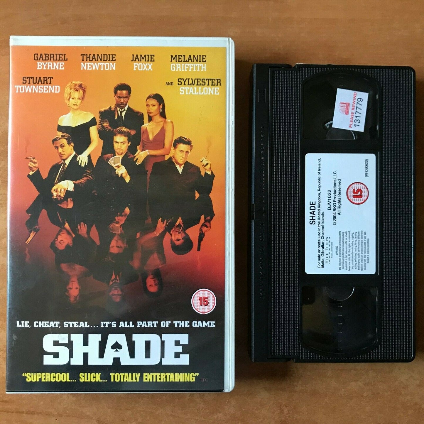 Shade; [Underground Poker Game] Neo-Noir Drama - Large Box [Rental] Pal VHS-