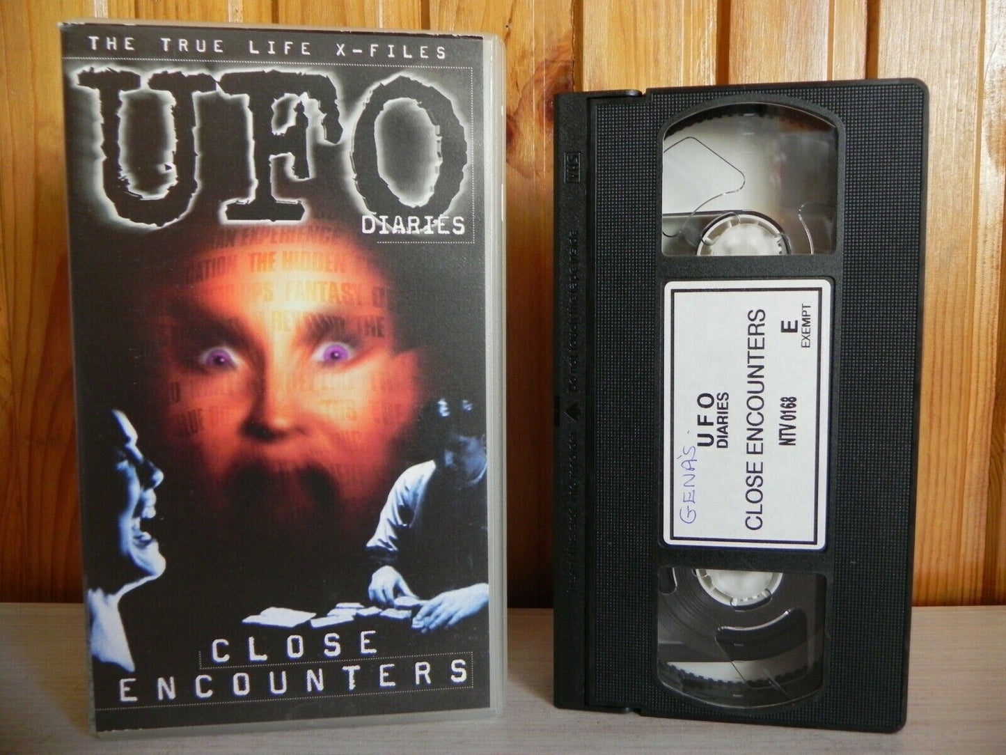 UFO Diaries - Close Encounters - The True Live X-Files - Abductions - Pal VHS-