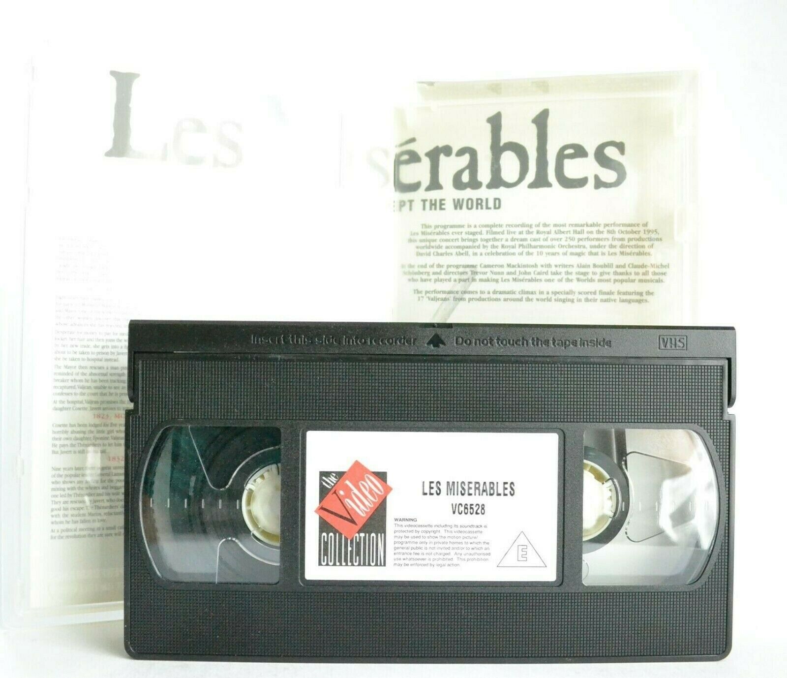 Les Miserables: The Musical - Live - Royal Albert Hall - 10th Anniversary - VHS-