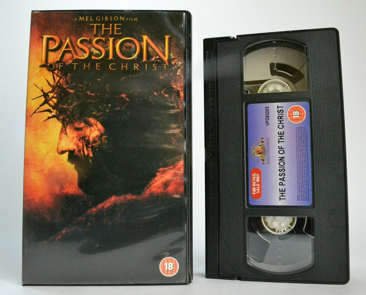 The Passion Of The Christ; [Mel Gibson] Biblical Drama - Jim Caviezel - Pal VHS-