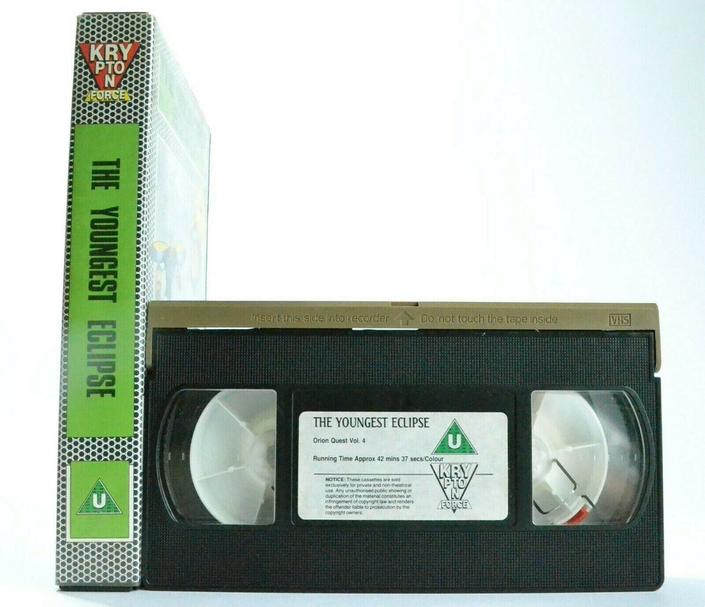 The Youngest Eclipse: Orion Quest - Animated - Action Adventures - Kids - VHS-