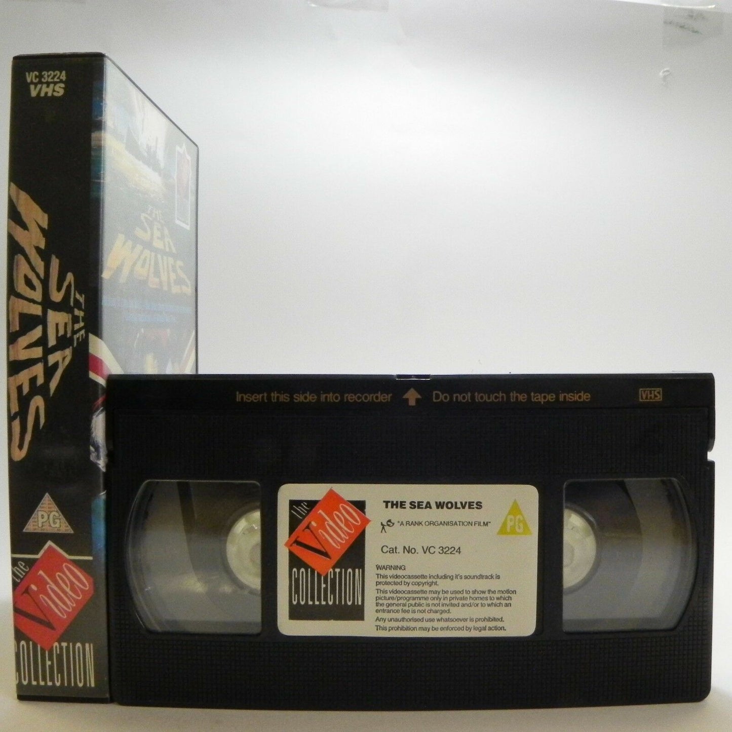 The Sea Wolves: War Drama (1980) - Classical - Gregory Peck/Roger Moore - VHS-