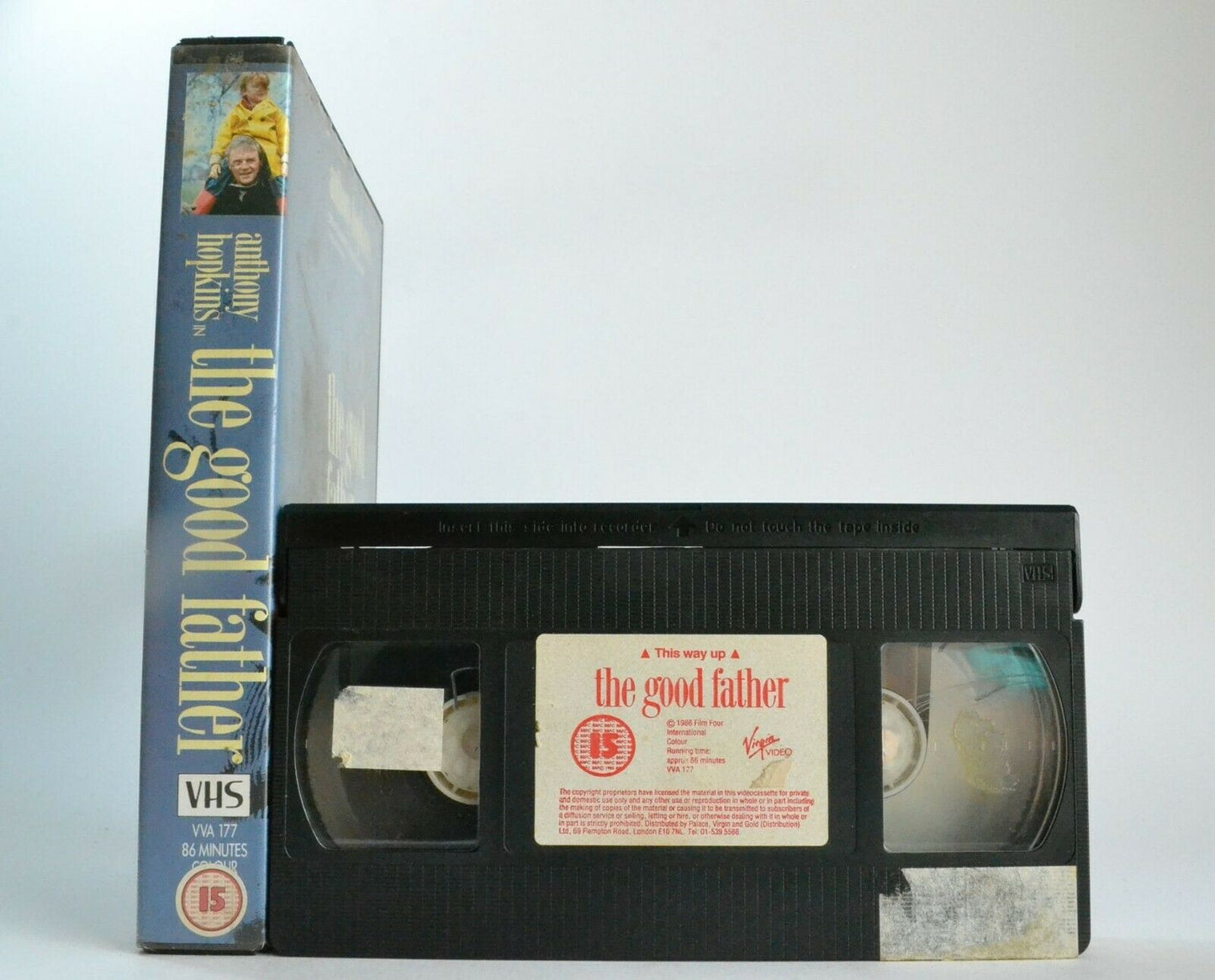 The Good Father: (1986) Virgin - [Peter Prince] - Drama - Anthony Hopkins - VHS-