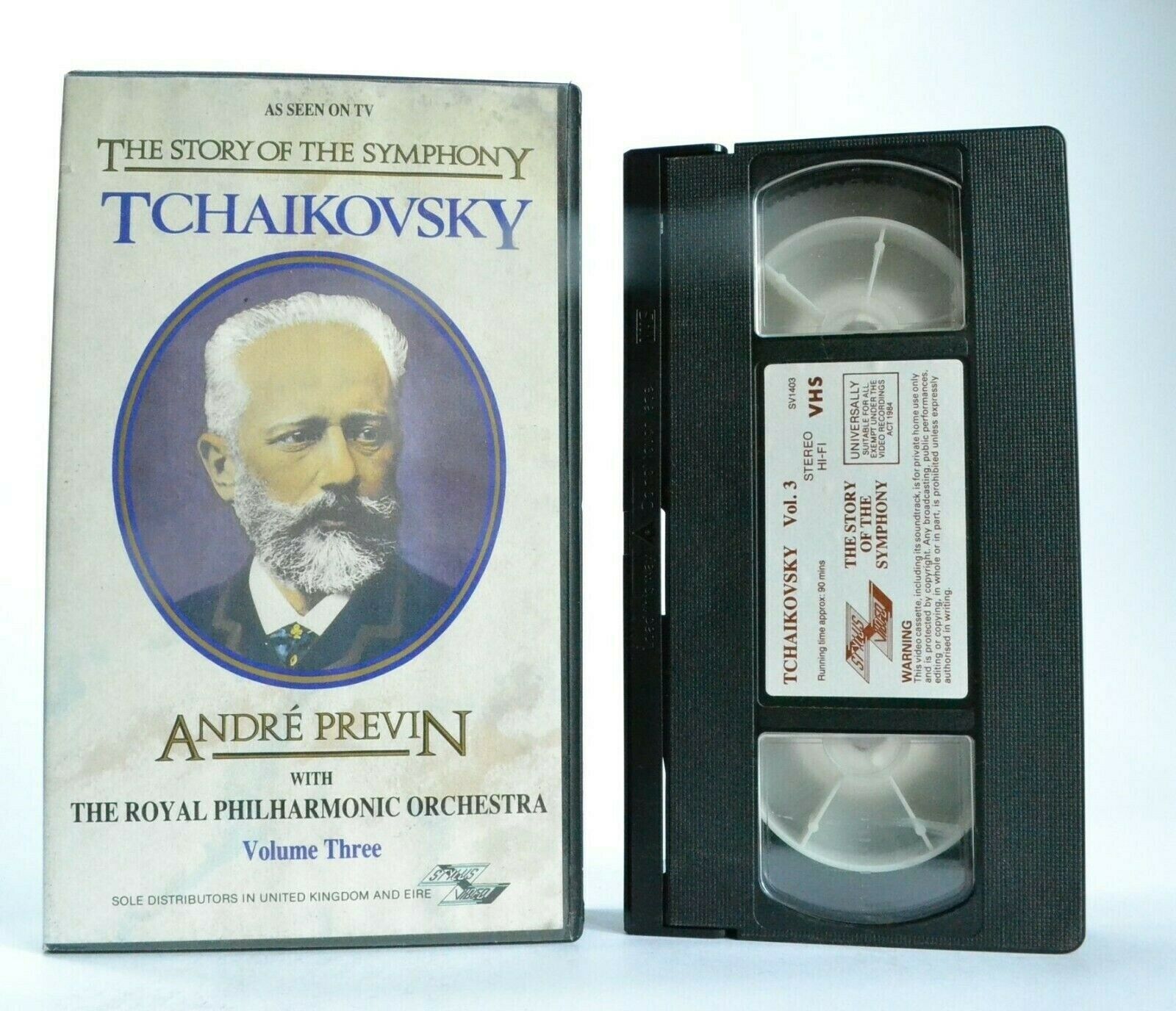 The Story Of The Symphony: Tchaikovsky, Vol.3 - Andre Previn - Music - VHS-