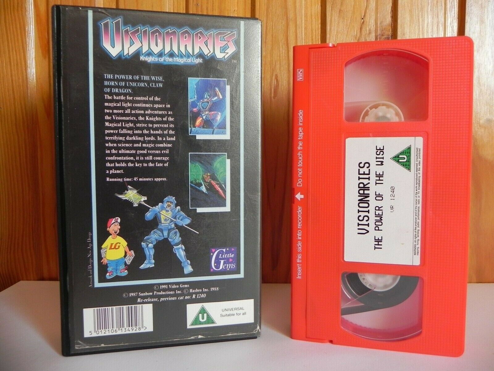 Visionaries: Knights Of The Magical Light - Animated - Adventure - Kids - VHS-