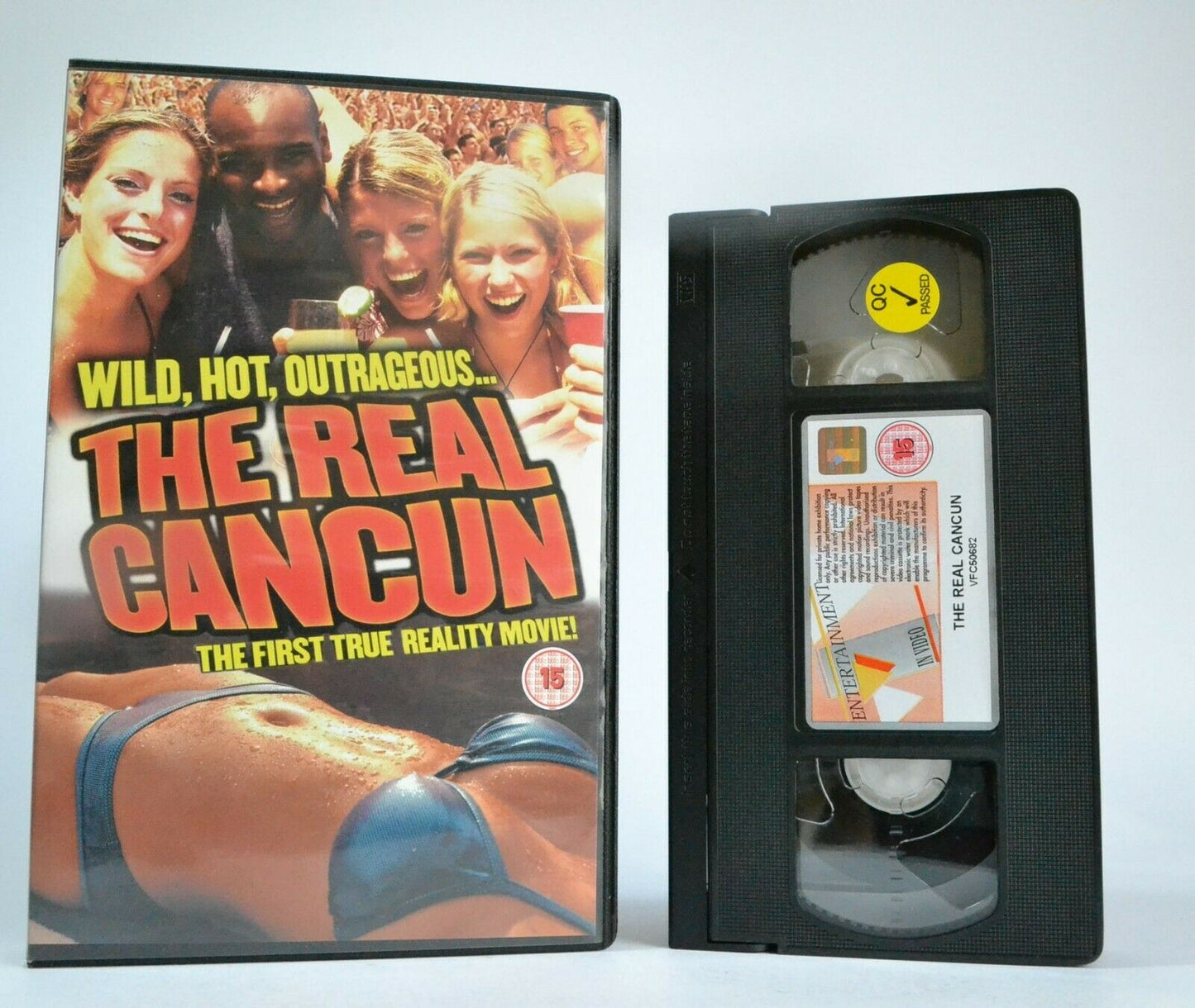 The Real Cancun: First Reality Movie - Large Box - Spring Break In Mexico - VHS-