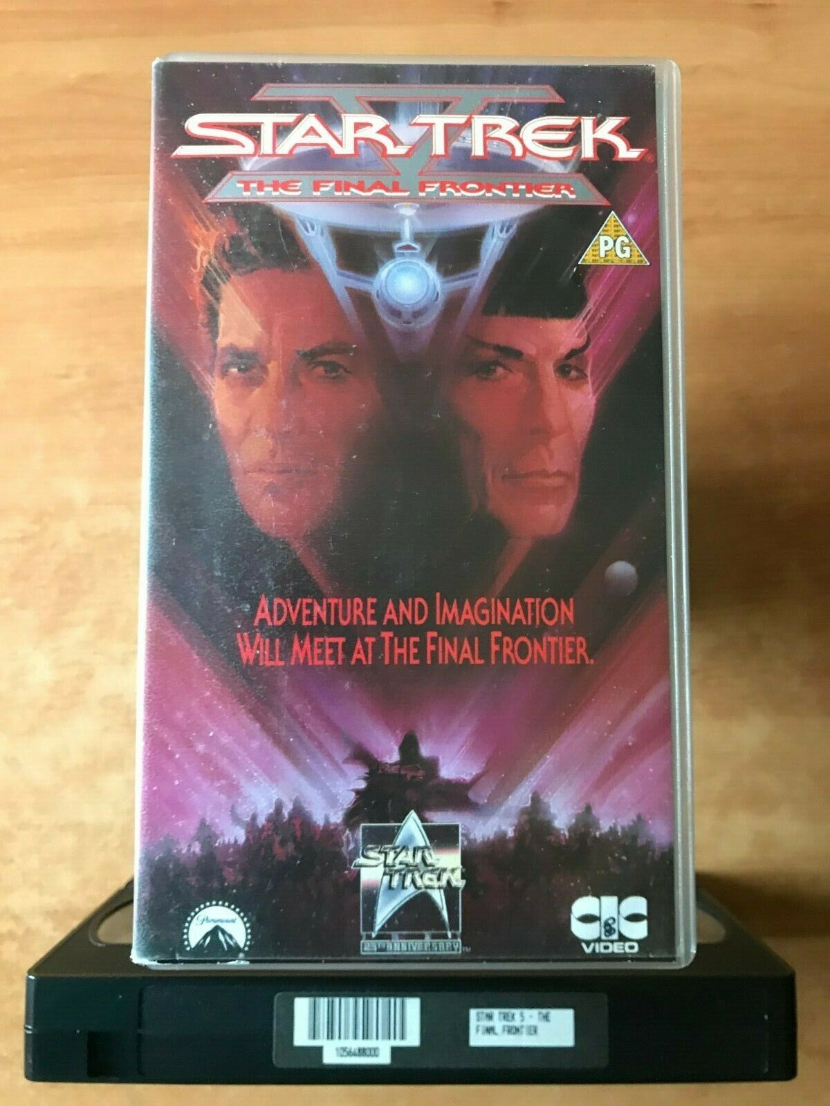 Star Trek 5: The Final Frontier (1987) - Space Opera - Leonard Nimoy - Pal VHS-