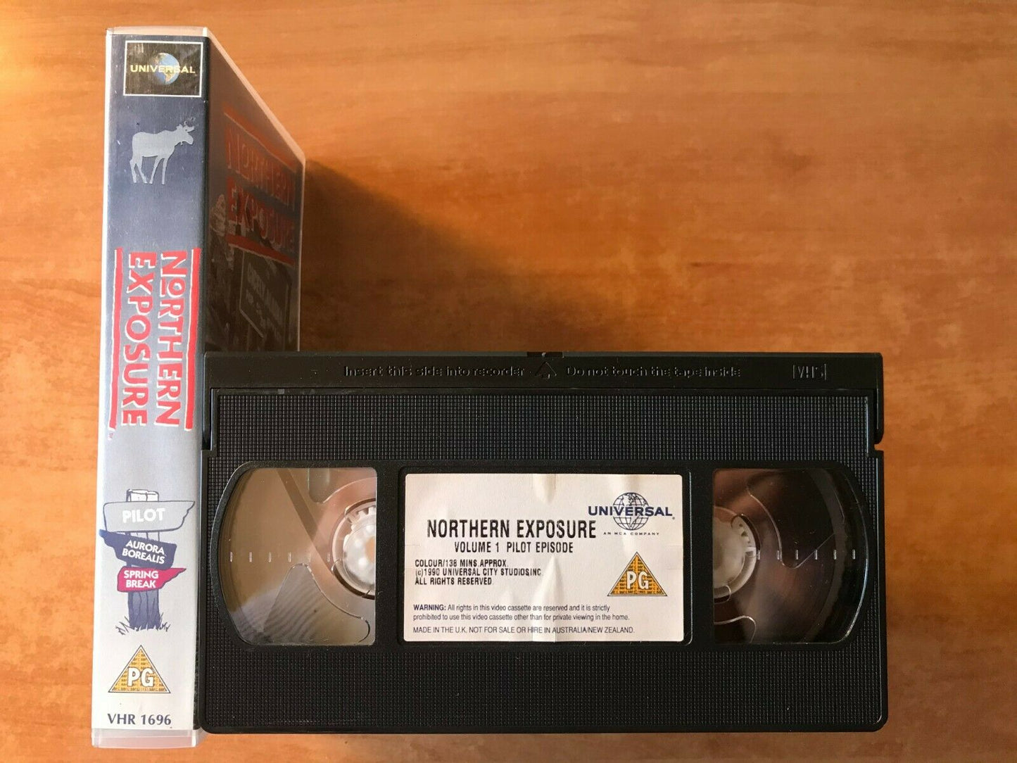 Northern Exposure: Classic TV Show - Universal (1990) Pilot [3 Episodes] Pal VHS-