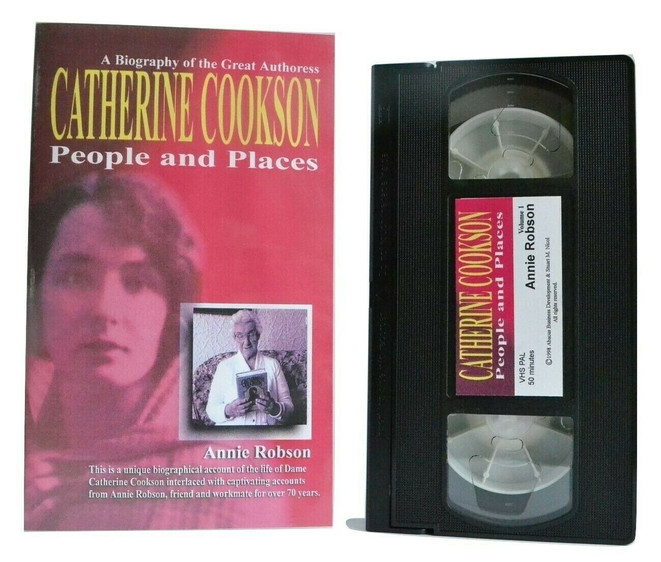 People And Places: A Catherine Cookson Biography - (1998) Documentary - Pal VHS-