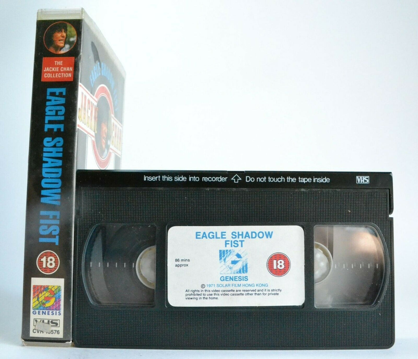 Eagle Shadow Fist: Snake Fist Fighter; (1st Jackie Chan Film) Martial Action VHS-