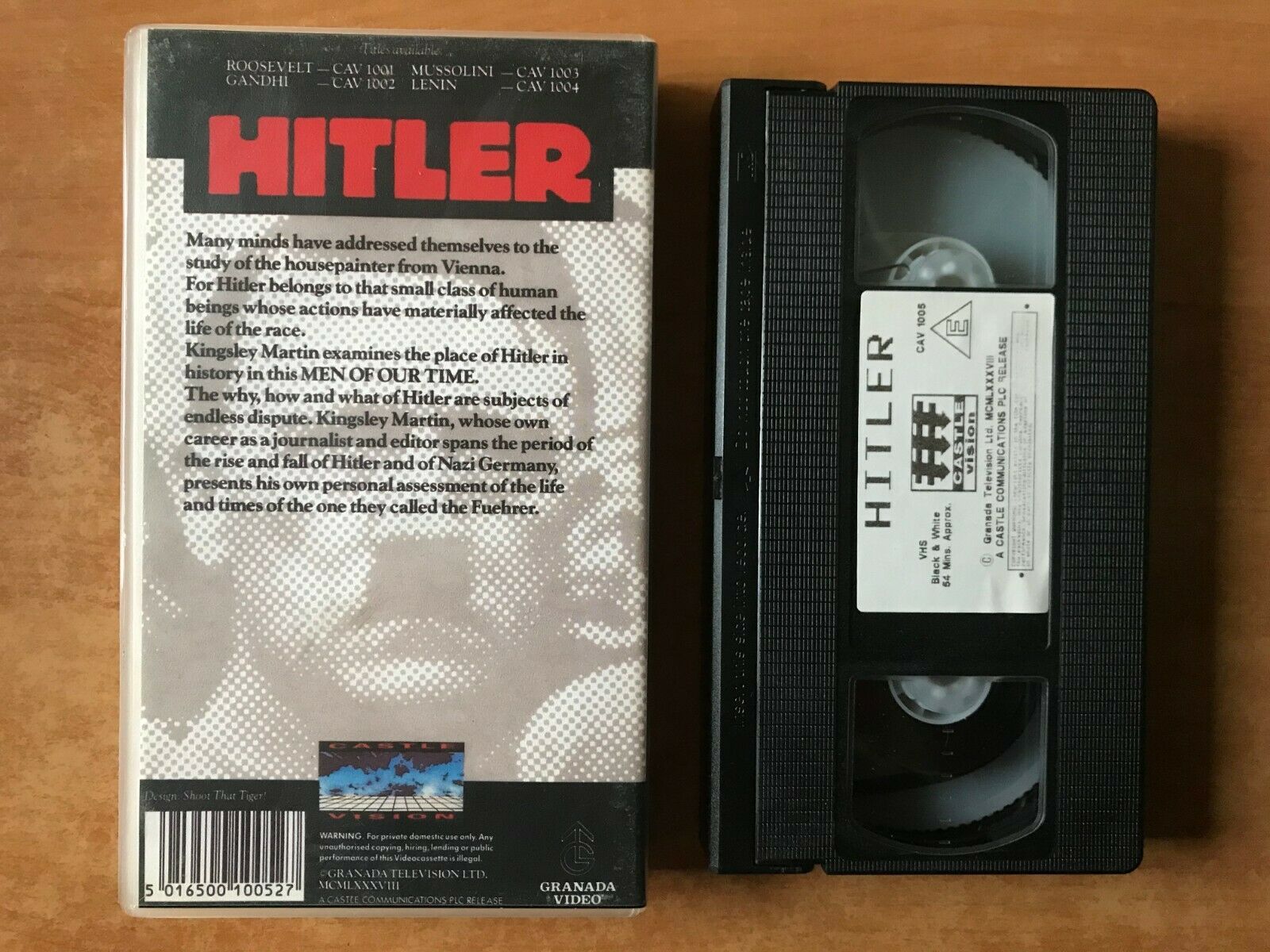 Hitler: Men Of Our Time [ Documentary]: Dictator - Fuehrer - World War 2 - VHS-