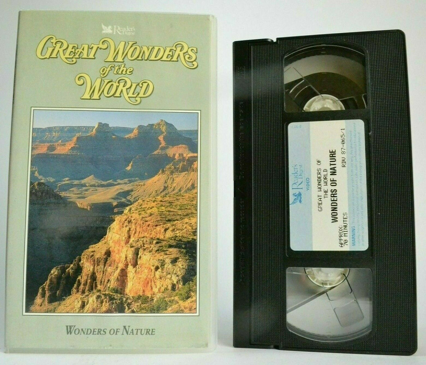 Great Wonders Of The World: Wonders Of Nature [Grand Canyon / Serengeti] Pal VHS-