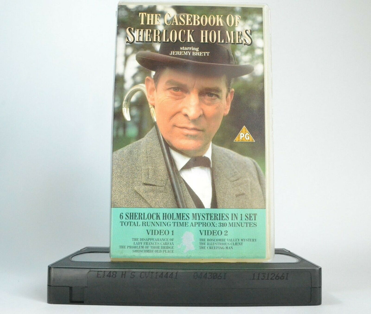 The Casebook Of Sherlock Holmes -'Shocombe Old Place'- Jeremy Brett - Pal VHS-