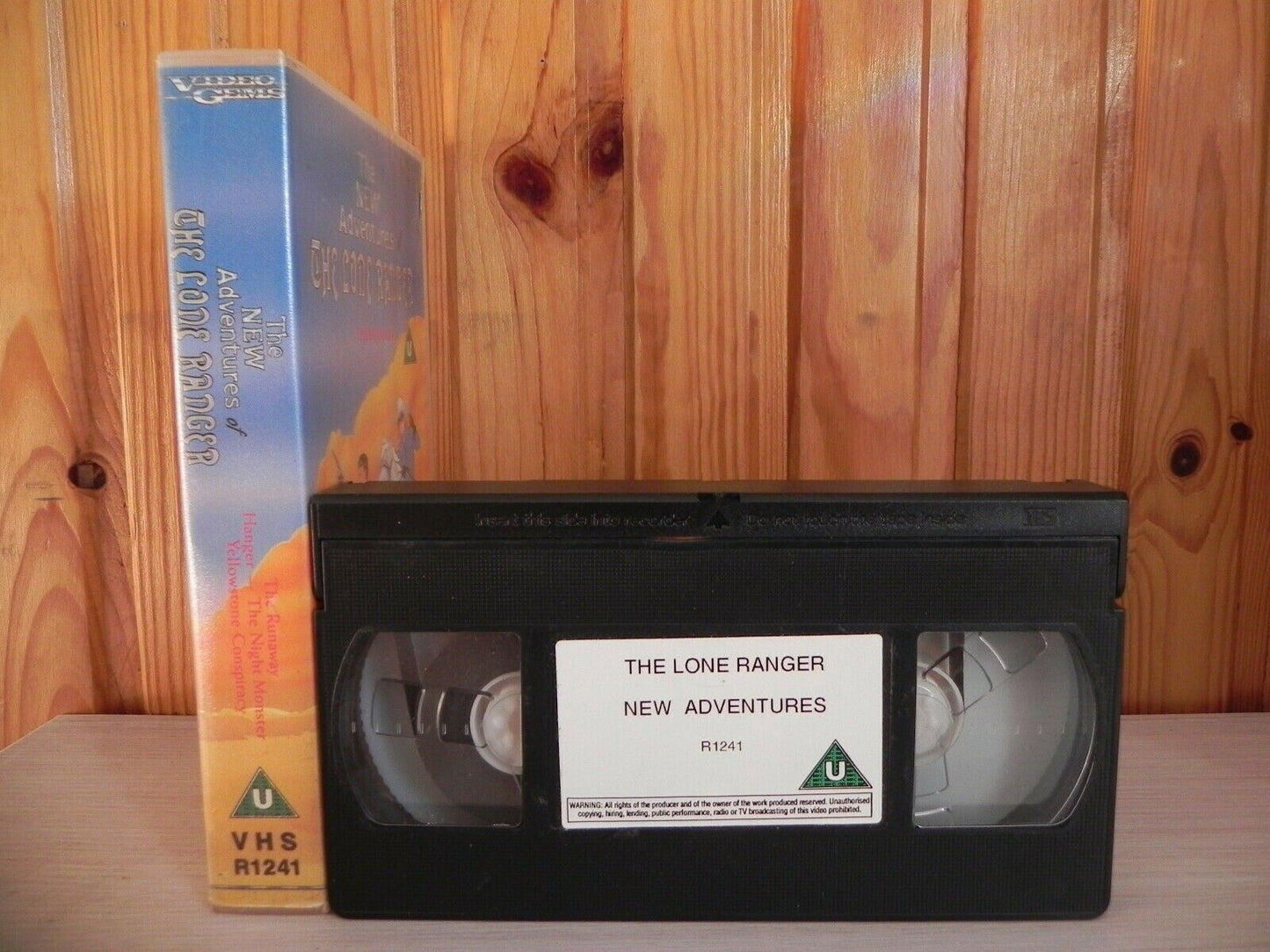 New Adventures Of The Lone Ranger: The Runaway - (1980) TV Series - VHS-