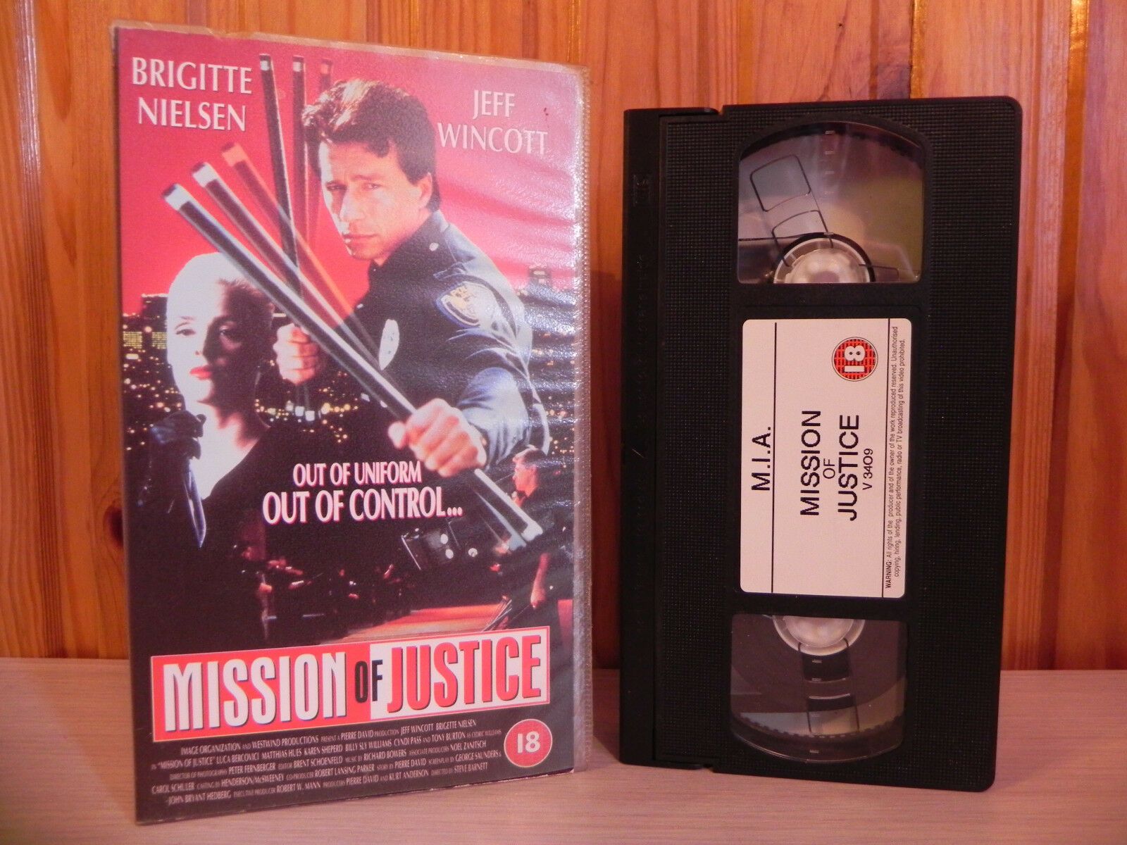 Mission Of Justice - Jeff Wincott Kali - Eskrima - Arnis - Action VHS - Video-