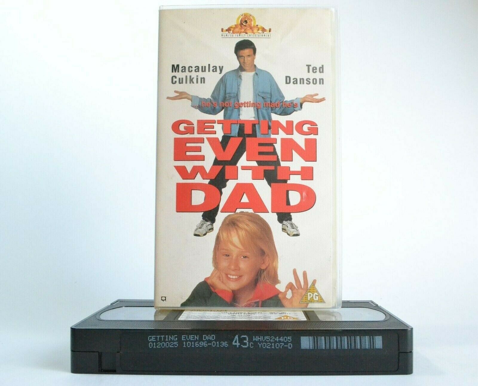 Getting Even With Dad (1994): Comedy - Macaulay Culkin/Ted Danson - Kids - VHS-