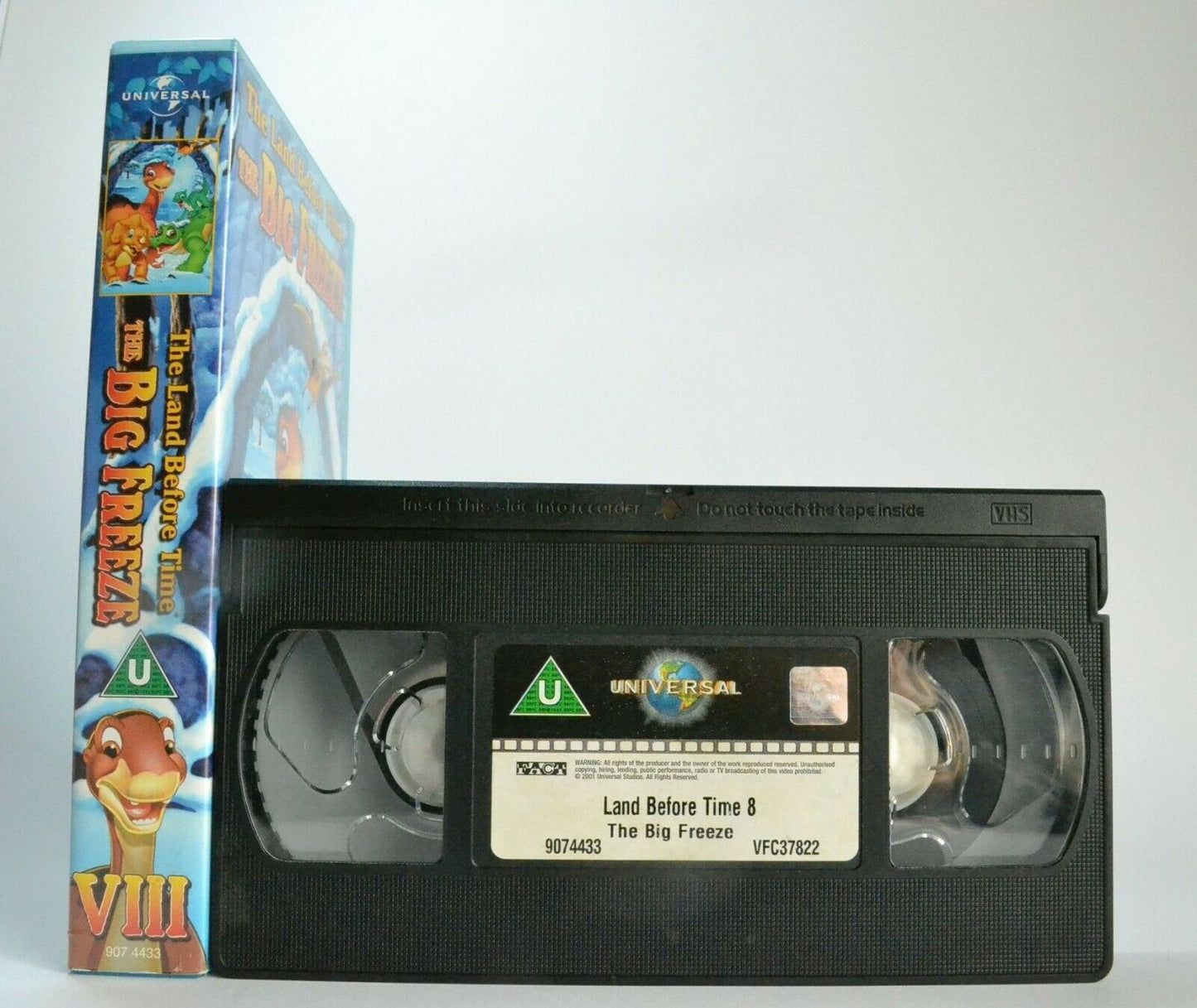 The Land Before Time 8: The Big Freeze - Animated - Family - Children's - VHS-