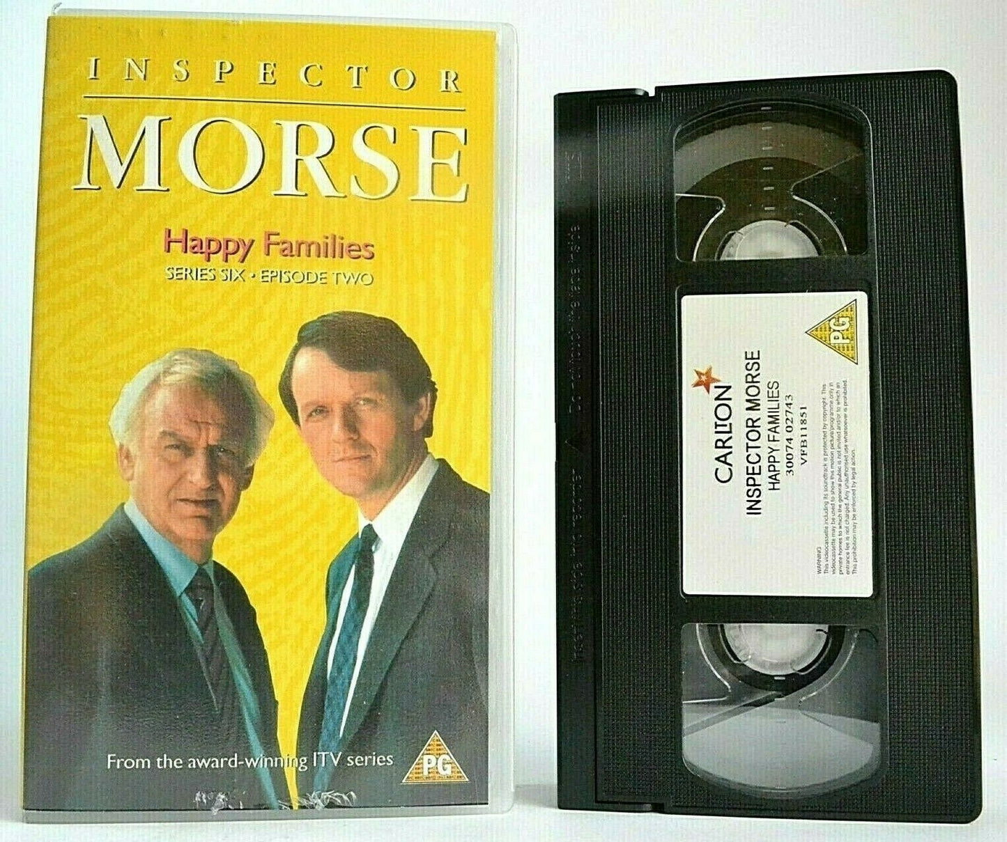 Inspector Morse: Happy Families - Series 6/Ep.2 - ITV Detective Drama - Pal VHS-