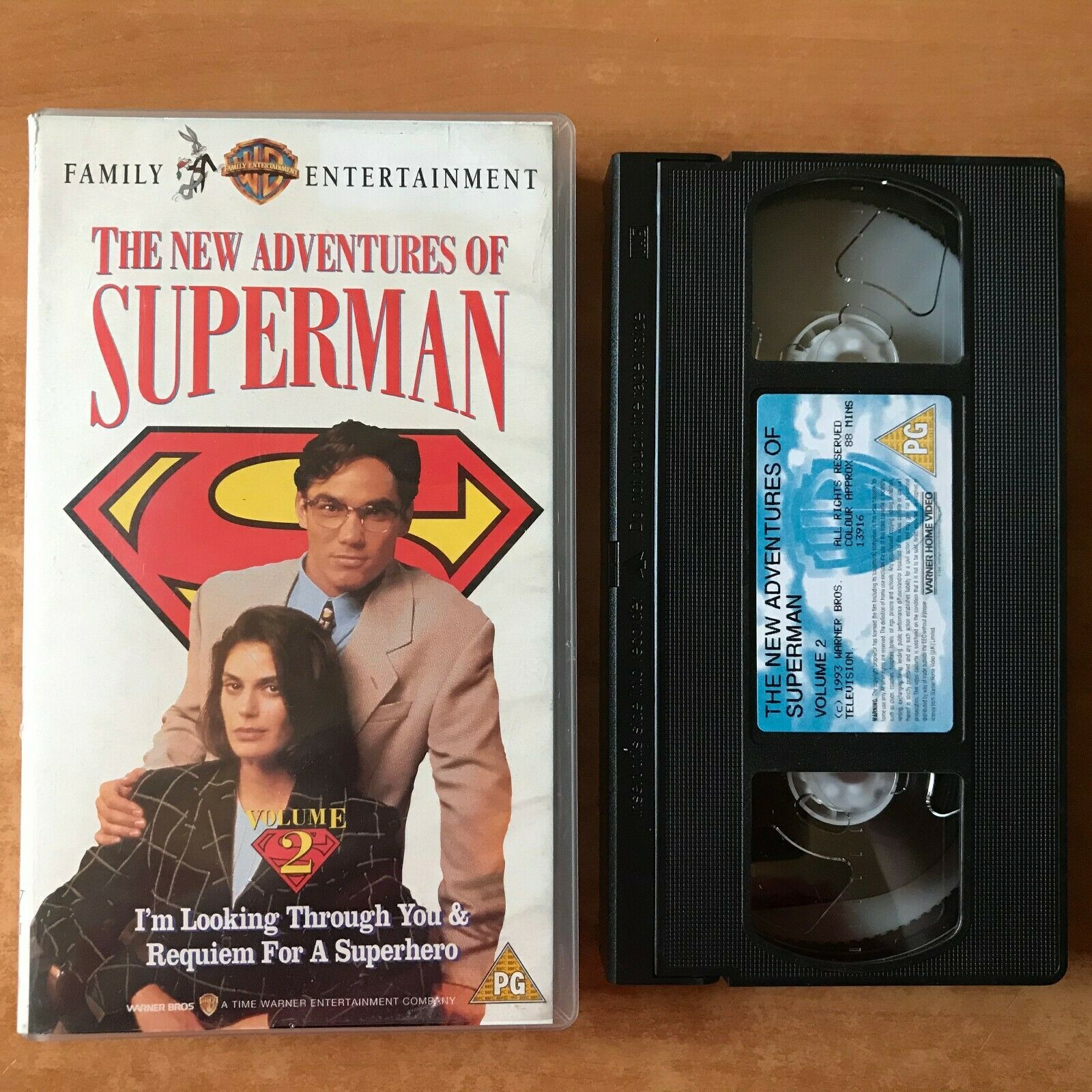 The New Adventures Of Superman (Vol. 2): "Requiem For A Superhero" - Pal VHS-