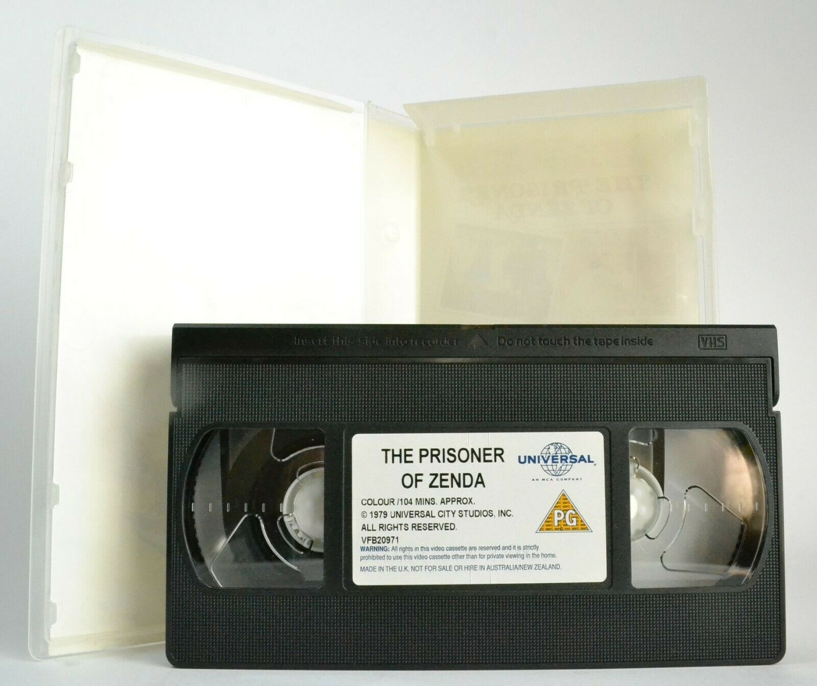 The Prisoner Of Zenda (1979); [Anthony Hope] - Parody - Peter Sellers - Pal VHS-