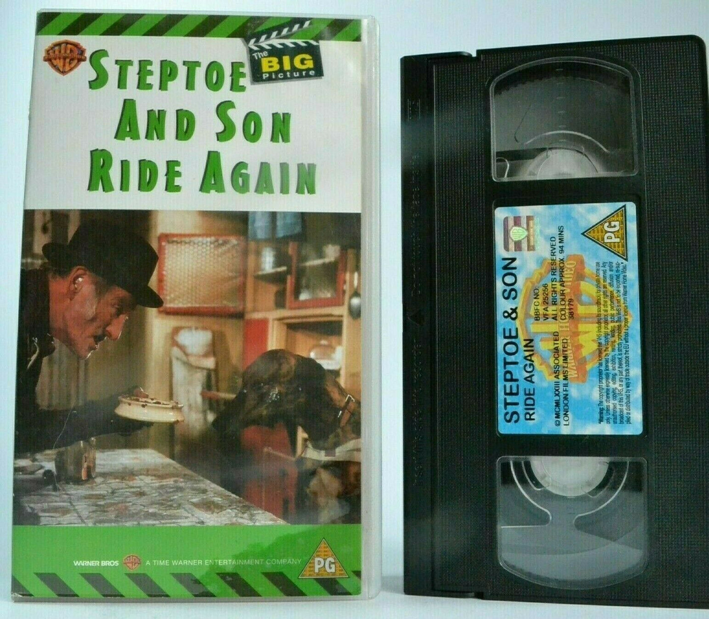 Steptoe And Son: Ride Again (Feature Film) Comedy - Wilfrid Brambell - Pal VHS-