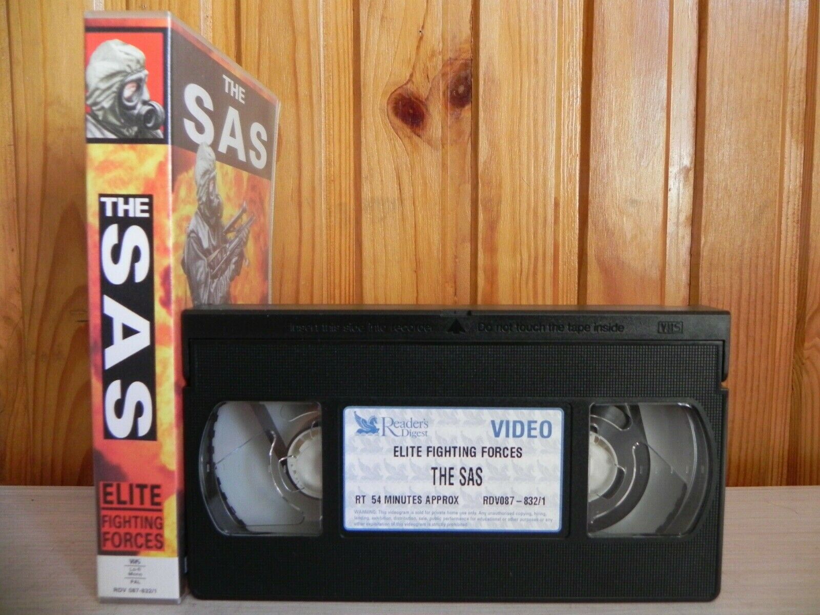 The Sas - Elite Fighting Forces - DD Video - Television - Action - Pal VHS-