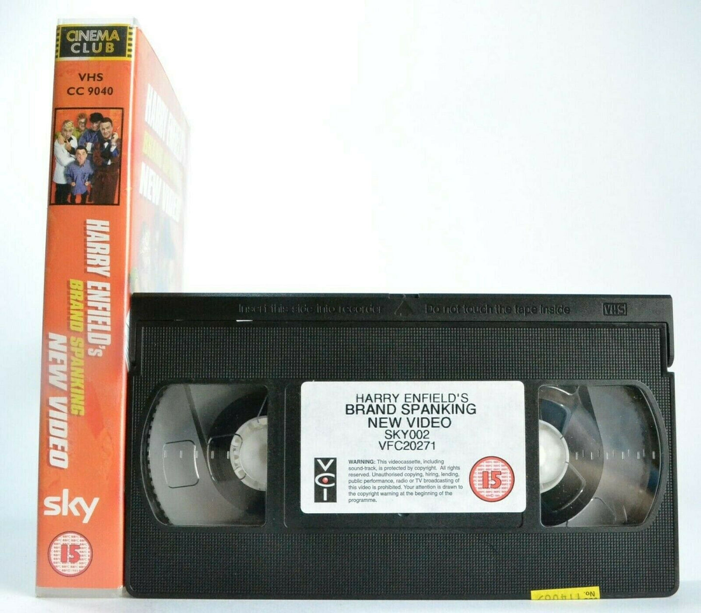 Brand Spanking New Video: By Harry Enfield - Comedy Show - George Jeffrie - VHS-