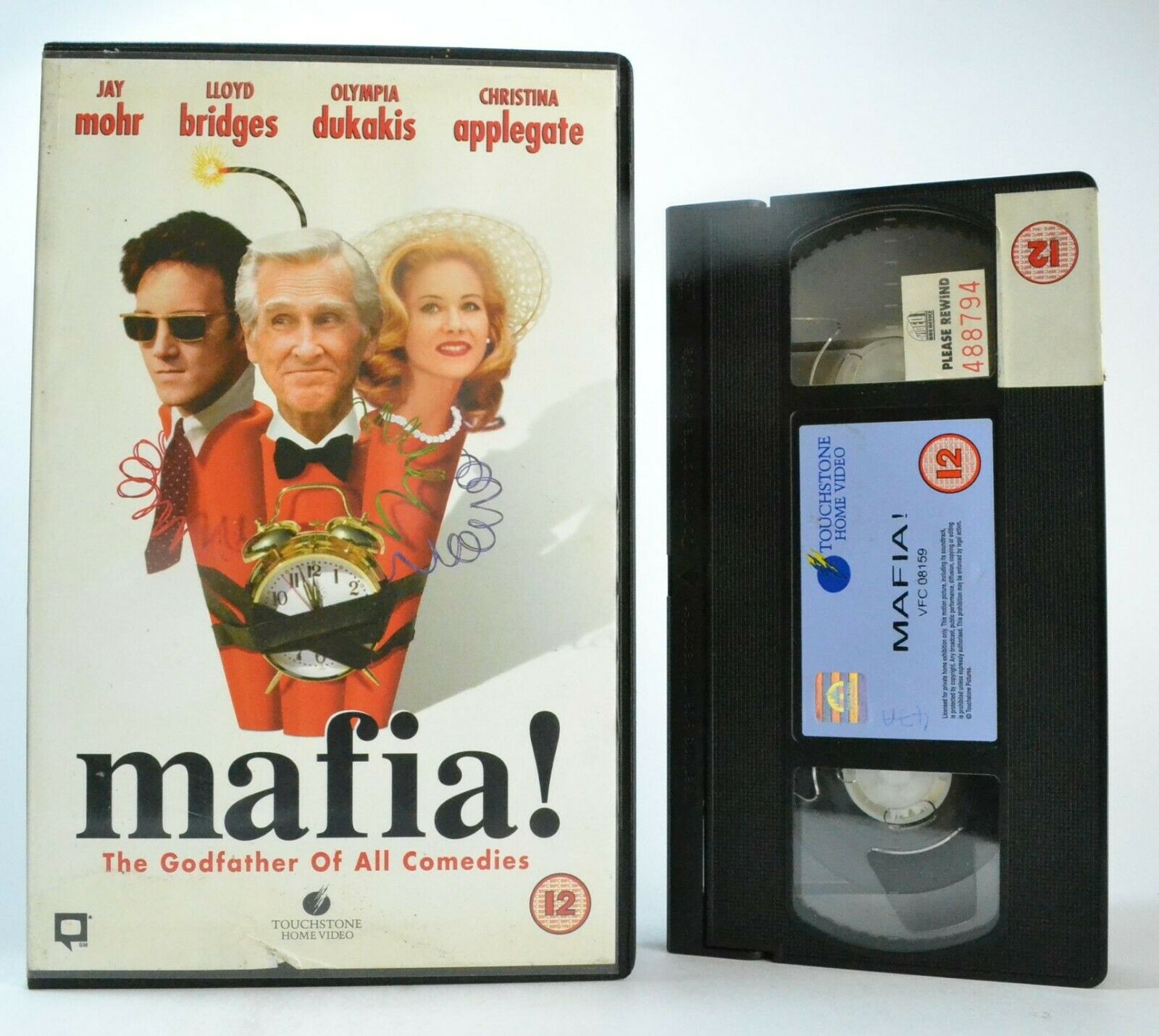 Mafia: Film By Jim Abrahams - Gangster Comedy - Large Box - Lloyd Bridges - VHS-