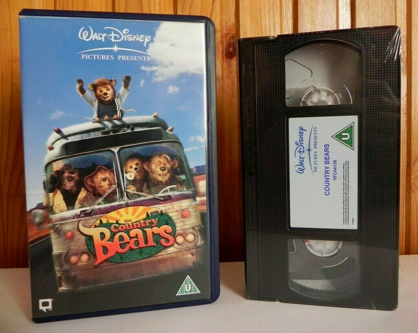 The Country Bears: Brand New Sealed - Walt Disney - Children's - Pal VHS-