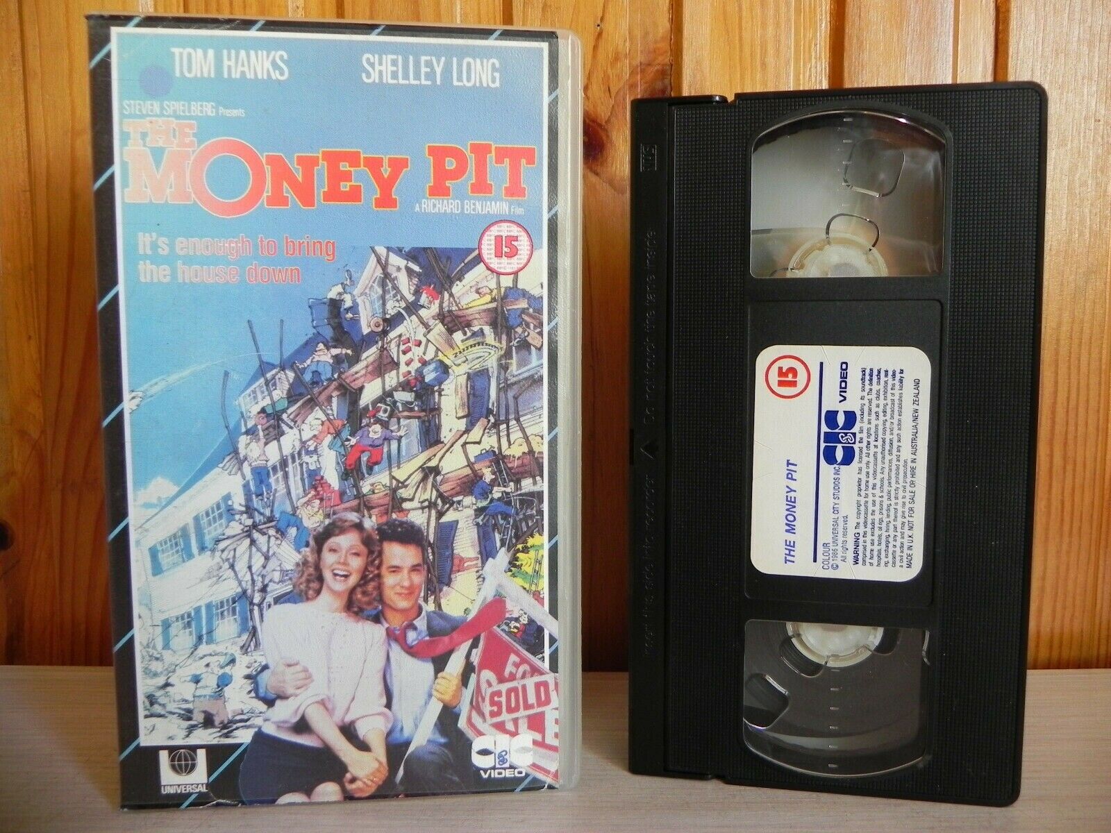 The Money Pit - CIC Video - It's Enough To Bring The House Down - Pal VHS-