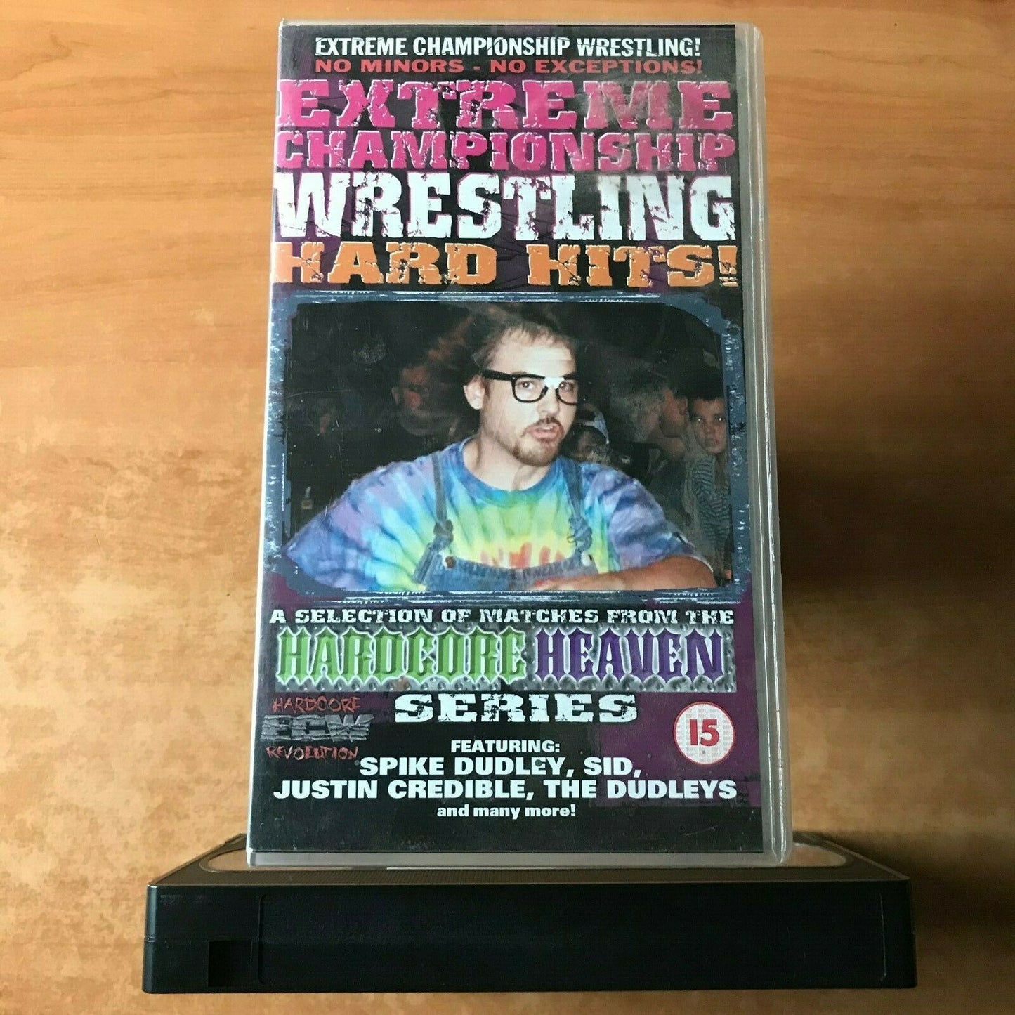 Extreme Championship Wrestling: Hard Hits - Spike Dudley - Justin Credible - VHS-