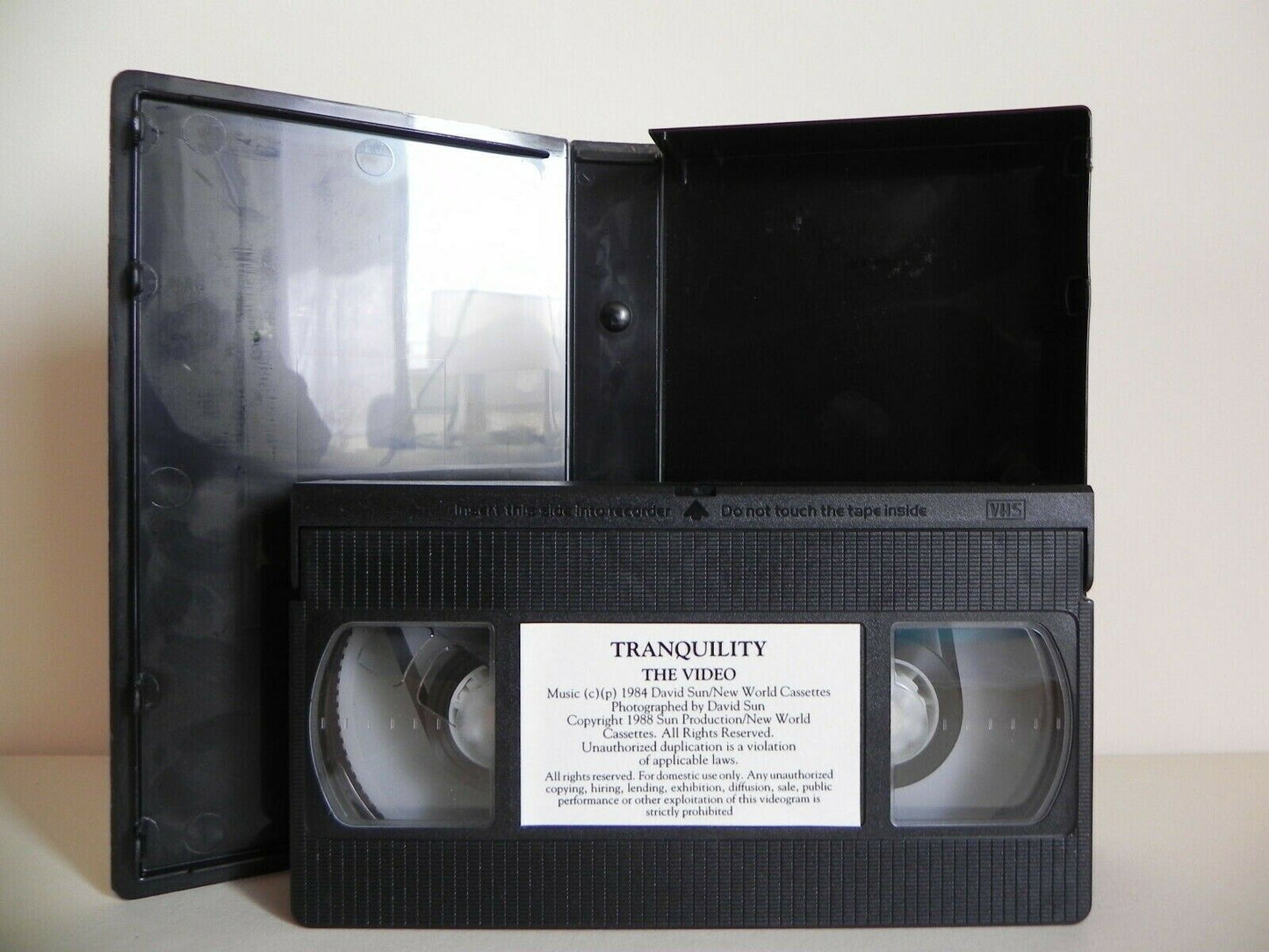 Tranqulity: The Video - David Sun - Unique Experience - Sound And Vision - VHS-