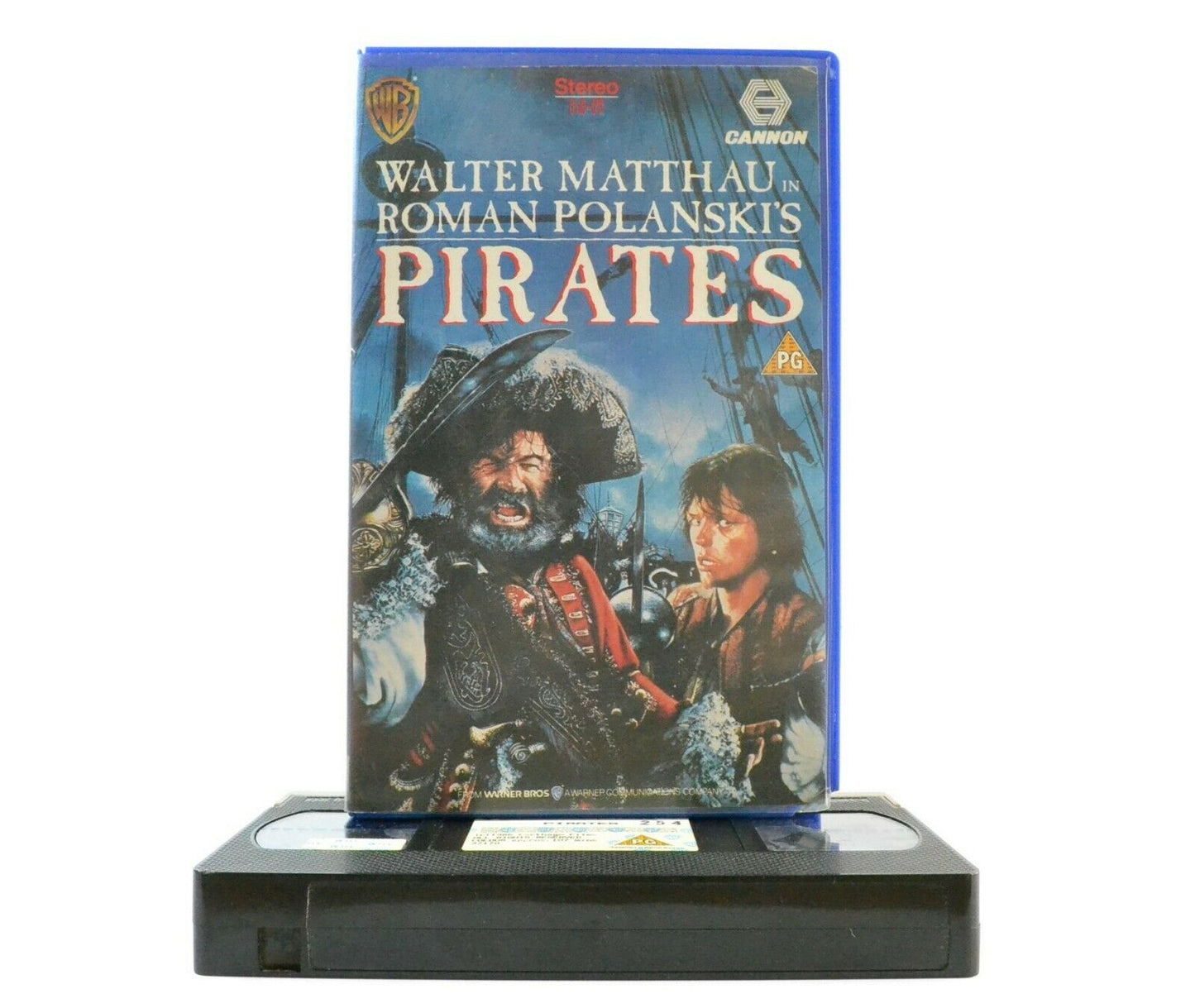 Pirates: Film By R.Polanski (1987) - Large Box - Comedy/Adventure - Pal VHS-