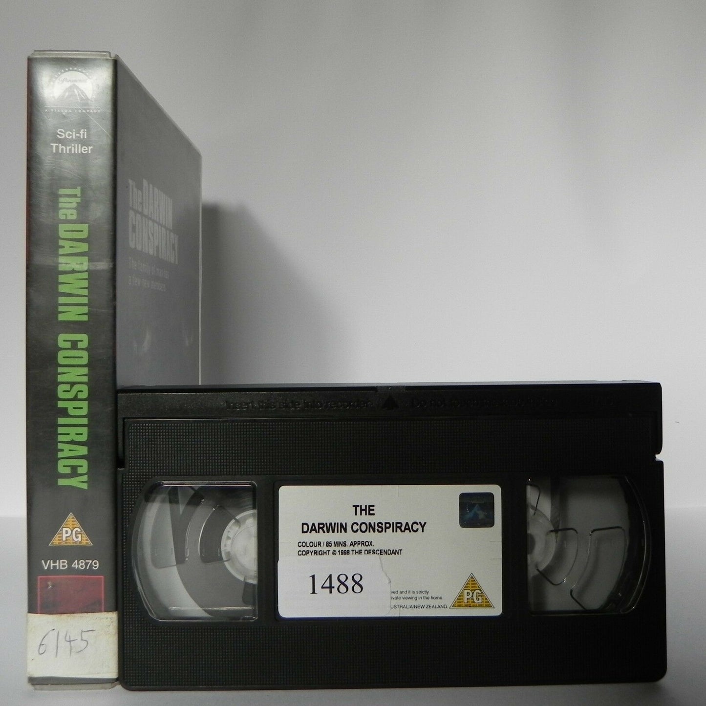 The Darwin Conspiracy: Frozen Ancient Superhuman - NWO Sci-Fi Thriller - VHS-