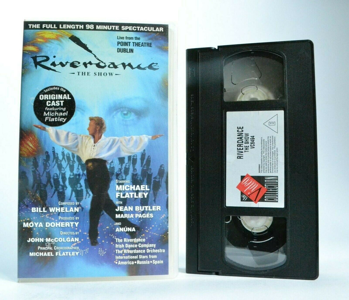 Riverdance: The Show - Michael Flatley - Live - Point Theatre/Dublin - Pal VHS-