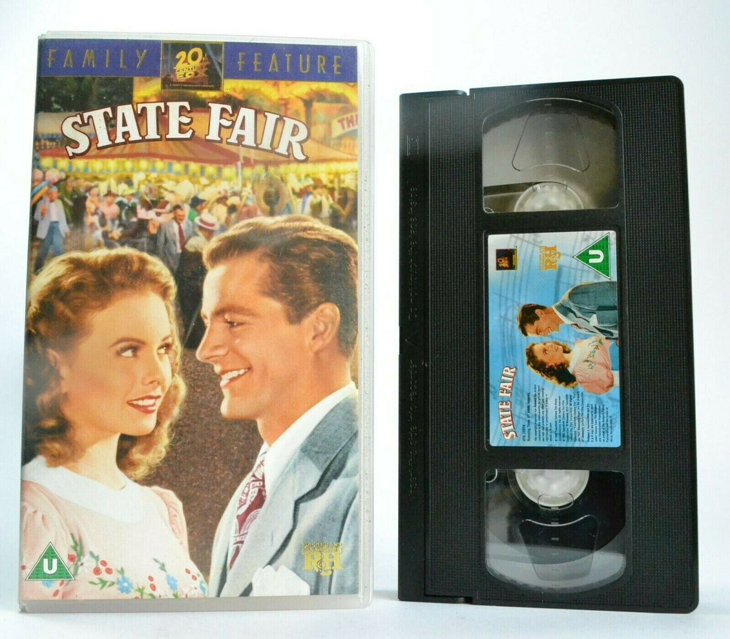 State Fair (1945): Based On Phil Stong Novel - Musical - Jeanne Crain - Pal VHS-
