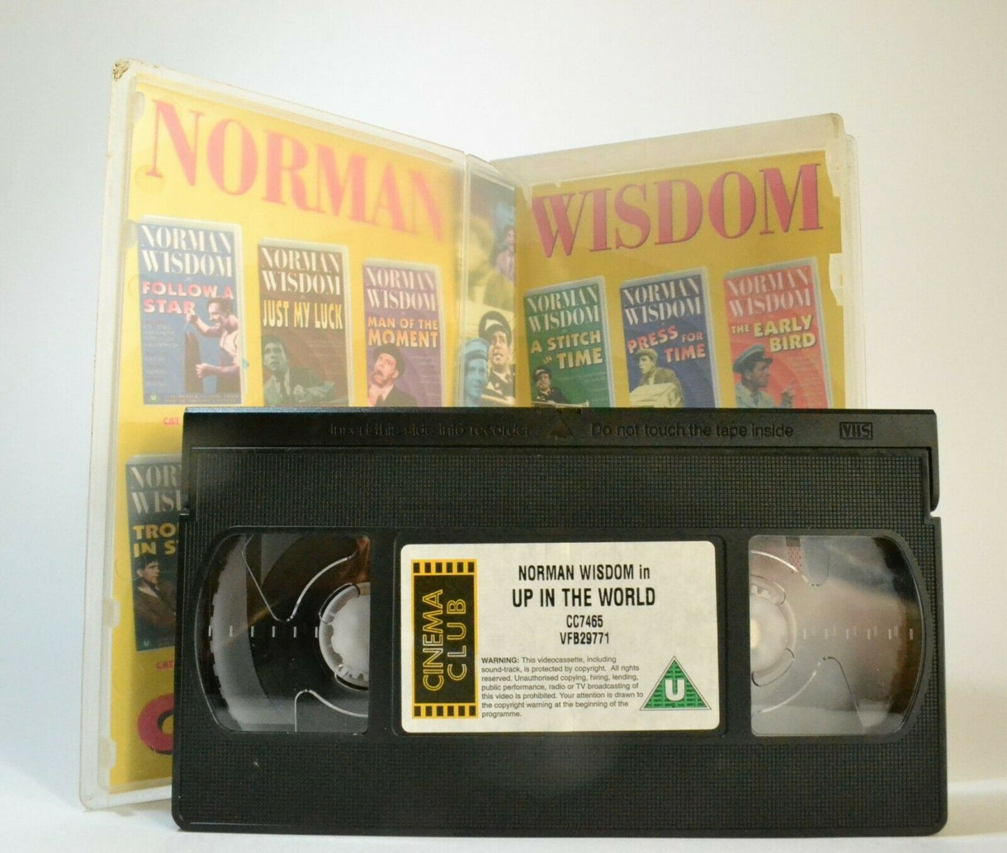 Up In The World (1956): Comedy - Norman Wisdom / Maureen Swanson - Pal VHS-