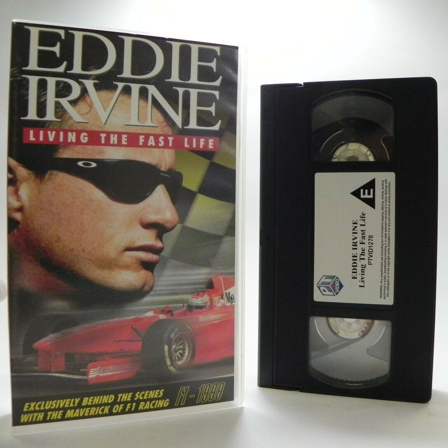 Eddie Irvine: Living The Fast Life - Documentary - Formula 1 - F1 Racing - VHS-