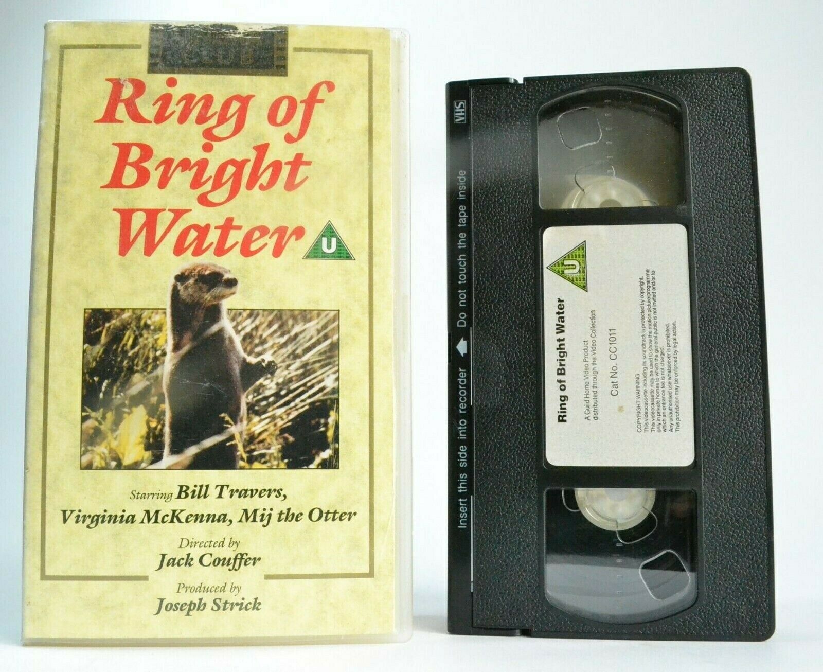 Ring Of Bright Water (1969); [Gavin Maxwell Book] -<ABC Video>- Kids - Pal VHS-