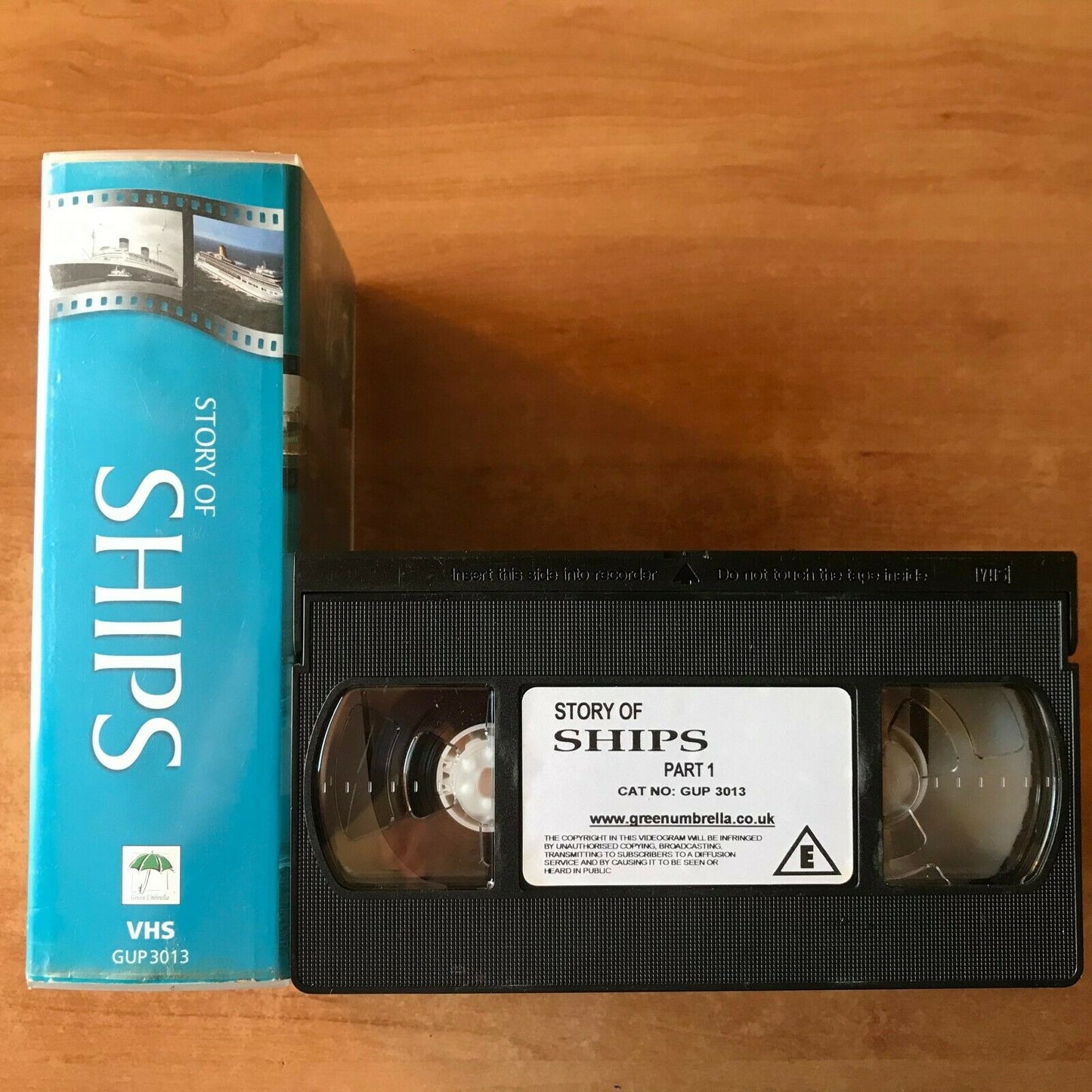 Story Of Ships [Documentary]: Tom Baker; Titanic/Queen Mary Archive Footage VHS-