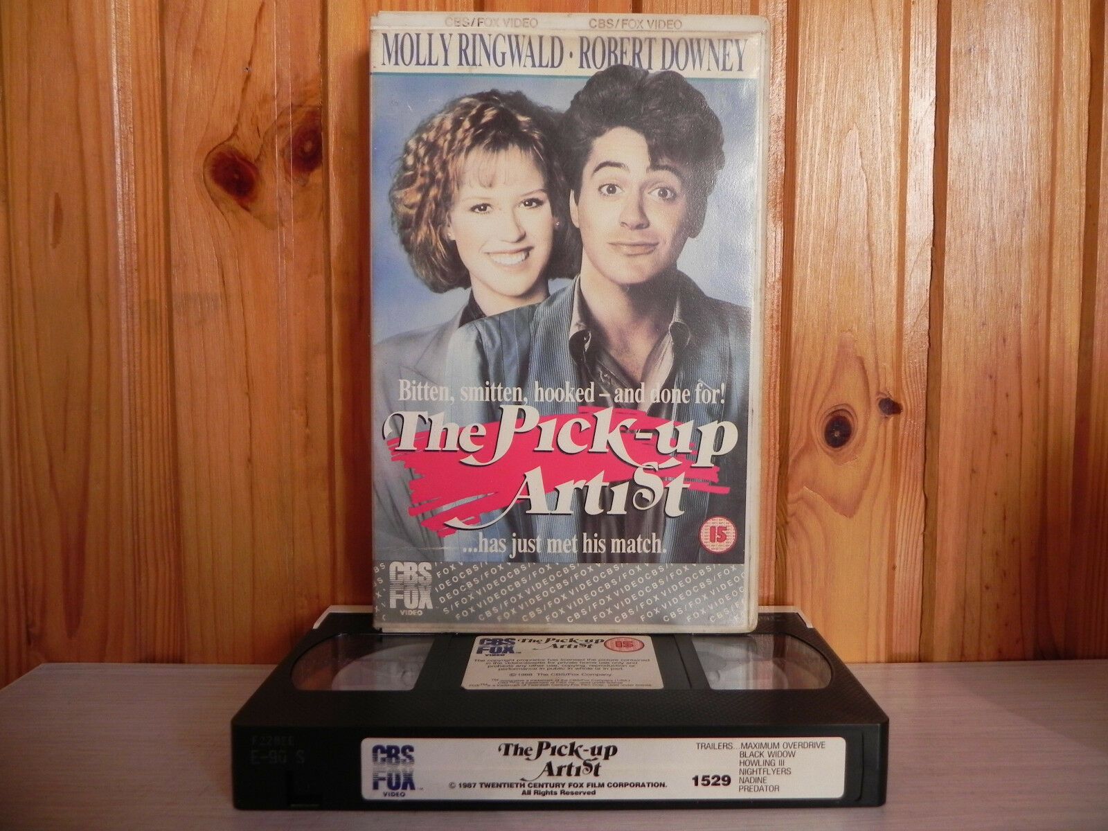 The Pick Up Artist - Original CBS FOX - Ex-Rental - Robert Downey - Drama - VHS-