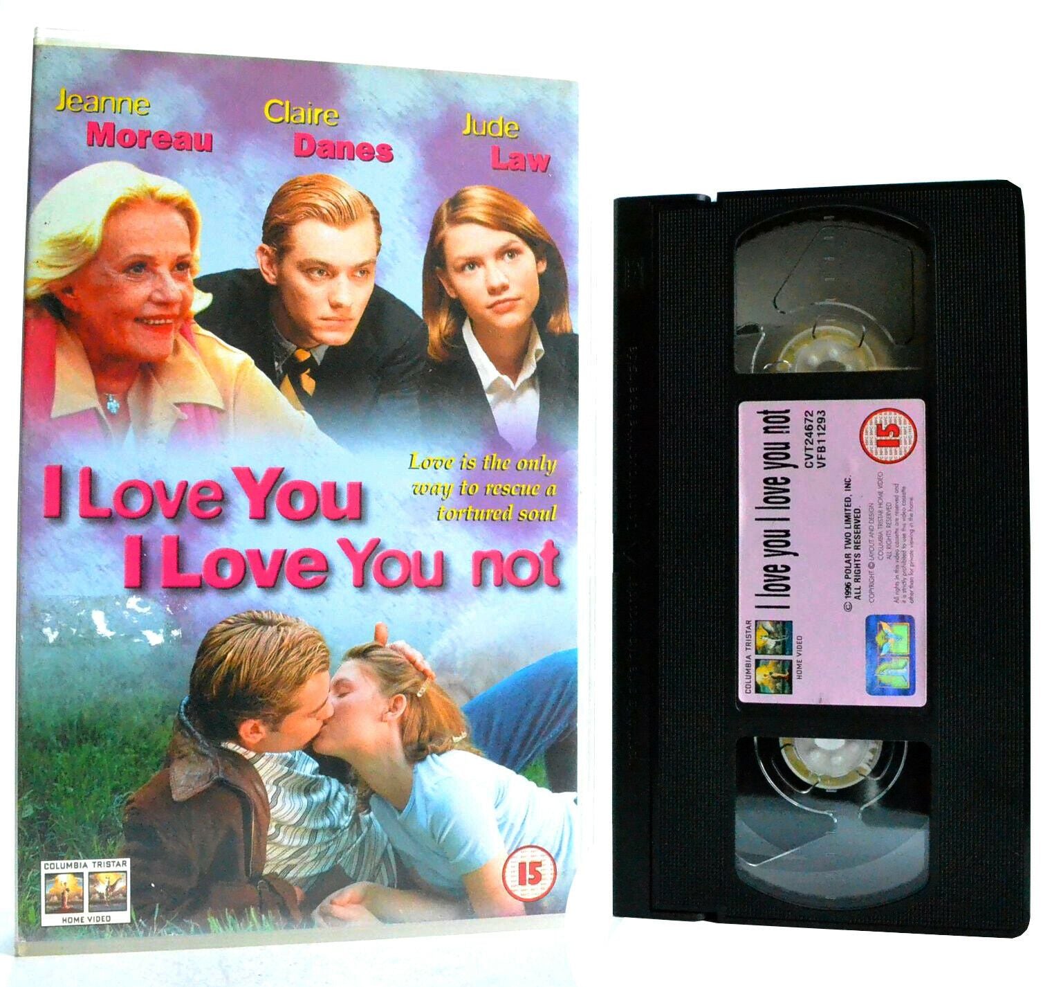 I Love You I Love You Not: Romantic Drama (1996) - Large Box - Jude Law - VHS-