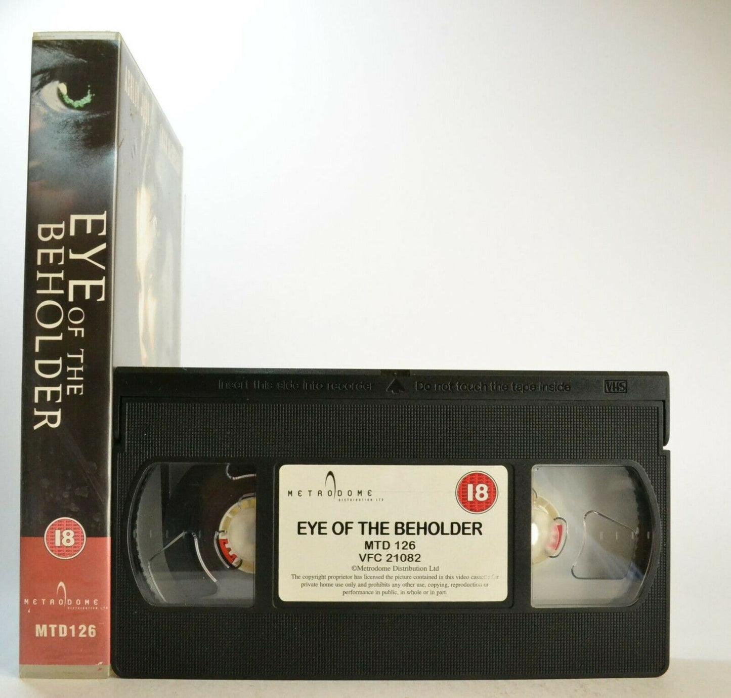 Eye Of The Beholder: Mystery Thriller - Large Box - A.Judd/E.McGregor - Pal VHS-