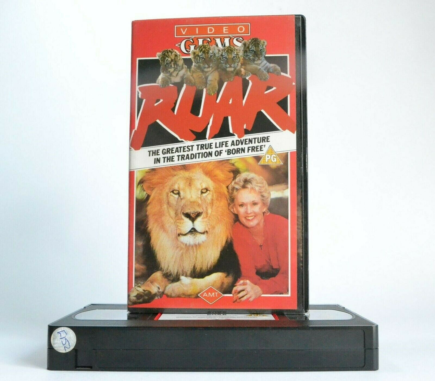 Roar (Video Gems): By Tipi Hedren - Documentary - Wild Animals - Lions - Pal VHS-