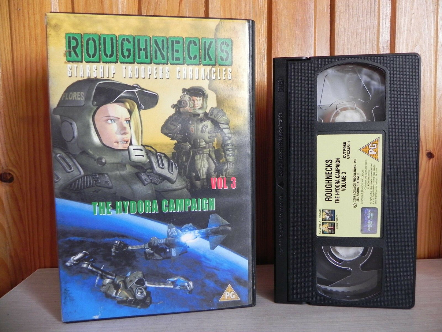 Roughnecks Starship Troopers (Vol 3): Hydora Campaign - Large Box - Animated - Pal VHS-