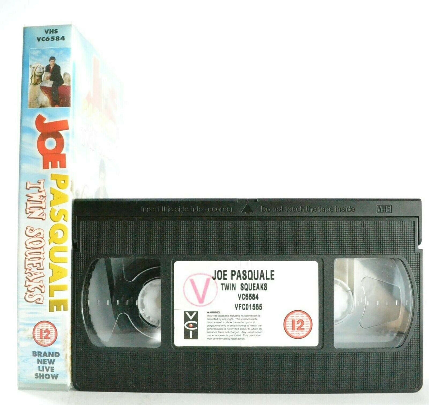 Joe Pasquale: Twin Squeaks - Comedy - Classic Live Show - Hilarious - Pal VHS-