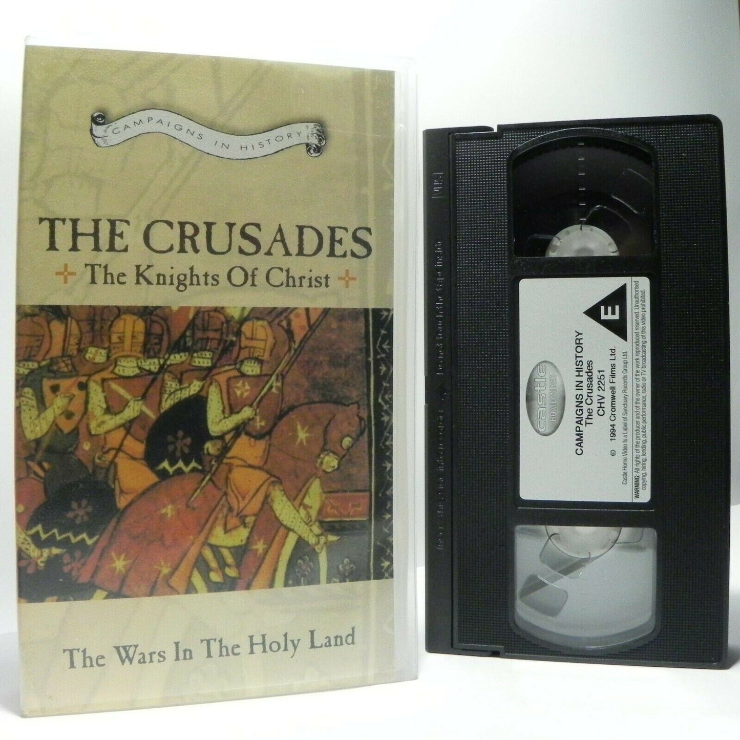 The Crusades: The Knights Of Christ - Compaigns In History - Documentary - VHS-