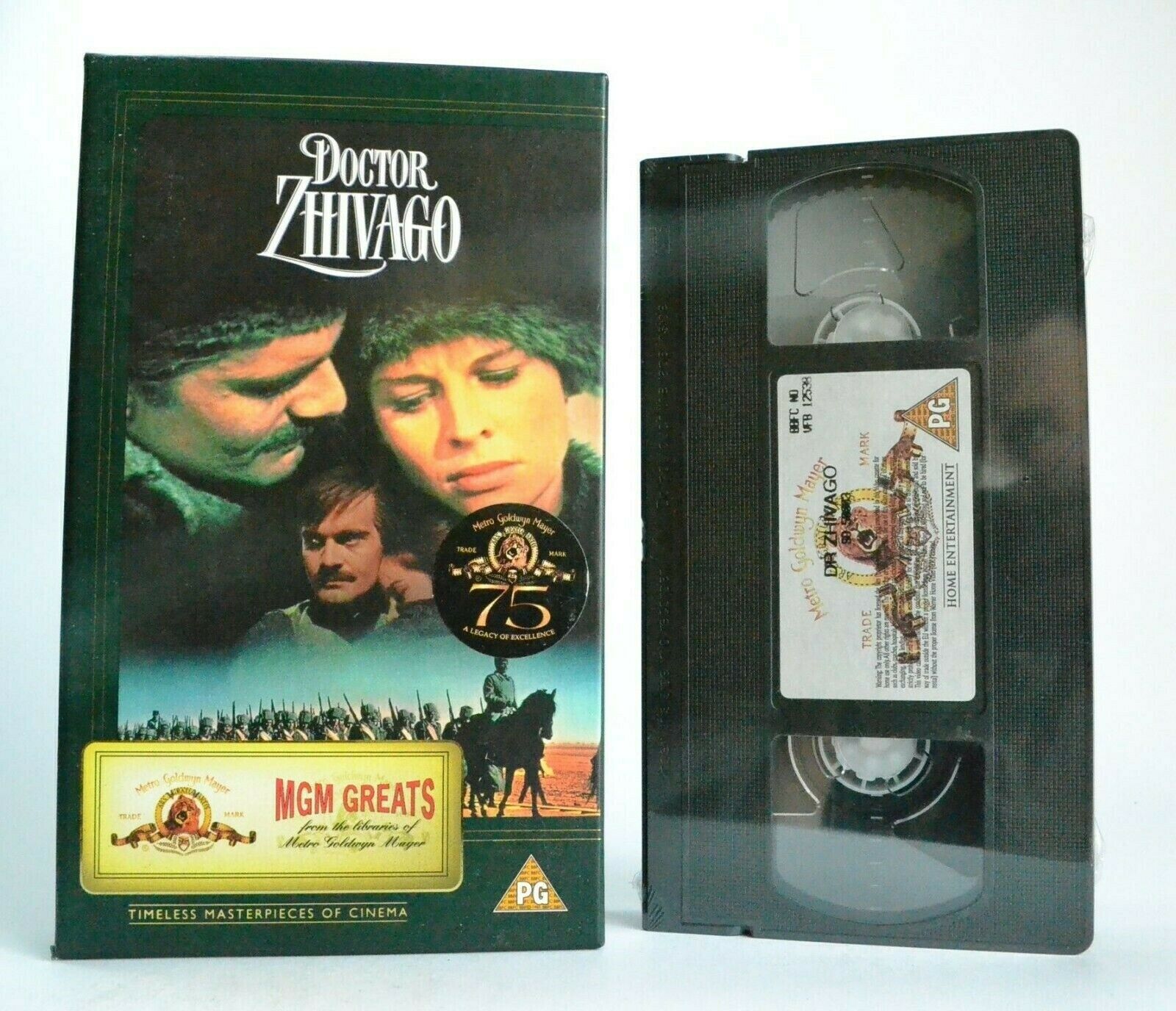 Doctor Zhivago: Historical Drama (1965) - Brand New Sealed - Omar Sharif - VHS-