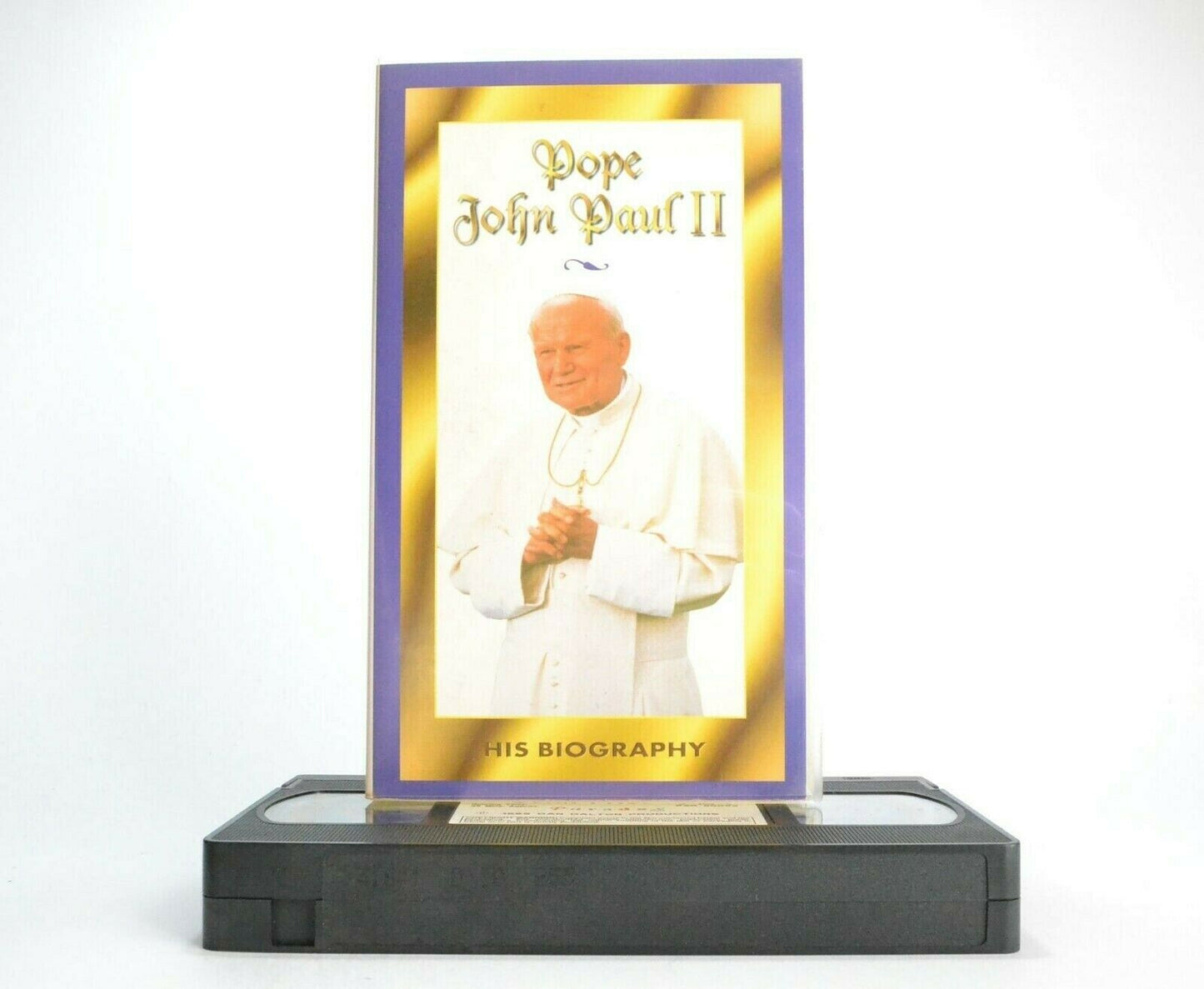 Pope John Paul 2: Biography - Karol Wojtyla - Inimate Portrait - Pal VHS-