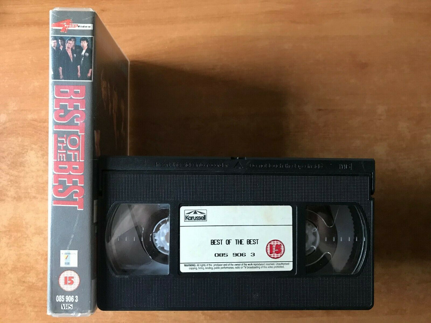 Best Of The Best: Martial Arts Action - Eric Roberts / Sally Kirkland - Pal VHS-